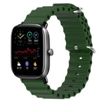 Cinturino per orologio in silicone tinta unita stile oceano da 20 mm, For Amazfit GTS 2 Mini, For Amazfit GTS 2