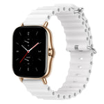 Cinturino per orologio in silicone tinta unita stile oceano da 20 mm, For Amazfit GTS 2 Mini, For Amazfit GTS 2