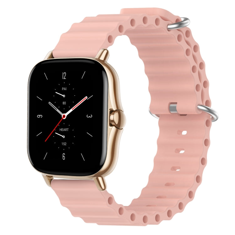 Cinturino per orologio in silicone tinta unita stile oceano da 20 mm, For Amazfit GTS 2 Mini, For Amazfit GTS 2