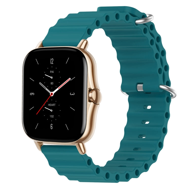 Cinturino per orologio in silicone tinta unita stile oceano da 20 mm, For Amazfit GTS 2 Mini, For Amazfit GTS 2