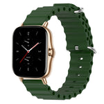 Cinturino per orologio in silicone tinta unita stile oceano da 20 mm, For Amazfit GTS 2 Mini, For Amazfit GTS 2