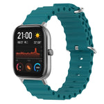 Cinturino per orologio in silicone tinta unita stile oceano da 20 mm, For Amazfit GTS, For Amazfit GTR 42mm