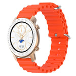 Cinturino per orologio in silicone tinta unita stile oceano da 20 mm, For Amazfit GTS, For Amazfit GTR 42mm