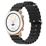 Cinturino per orologio in silicone tinta unita stile oceano da 20 mm, For Amazfit GTS, For Amazfit GTR 42mm