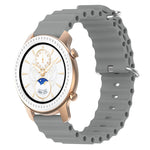 Cinturino per orologio in silicone tinta unita stile oceano da 20 mm, For Amazfit GTS, For Amazfit GTR 42mm