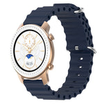 Cinturino per orologio in silicone tinta unita stile oceano da 20 mm, For Amazfit GTS, For Amazfit GTR 42mm