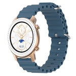 Cinturino per orologio in silicone tinta unita stile oceano da 20 mm, For Amazfit GTS, For Amazfit GTR 42mm