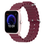 Cinturino per orologio in silicone tinta unita stile oceano da 20 mm, For Amazfit Pop Pro, For Amazfit Pop