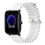 Cinturino per orologio in silicone tinta unita stile oceano da 20 mm, For Amazfit Pop Pro, For Amazfit Pop