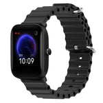 Cinturino per orologio in silicone tinta unita stile oceano da 20 mm, For Amazfit Pop Pro, For Amazfit Pop