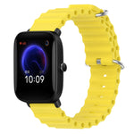 Cinturino per orologio in silicone tinta unita stile oceano da 20 mm, For Amazfit Pop Pro, For Amazfit Pop
