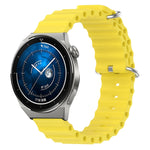 Cinturino per orologio in silicone tinta unita stile oceano da 20 mm, For Huawei Watch GT3 Pro 43mm, For Huawei Watch GT3 42mm