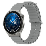 Cinturino per orologio in silicone tinta unita stile oceano da 20 mm, For Huawei Watch GT3 Pro 43mm, For Huawei Watch GT3 42mm