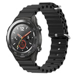 Cinturino per orologio in silicone tinta unita stile oceano da 20 mm, For Huawei Watch GT2 42mm, For Huawei Watch 2