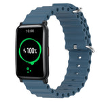 Cinturino per orologio in silicone tinta unita stile oceano da 20 mm, For Honor Watch ES, For Honor MagicWatch2 42mm