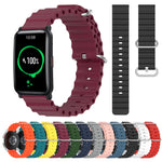Cinturino per orologio in silicone tinta unita stile oceano da 20 mm, For Honor Watch ES, For Honor MagicWatch2 42mm