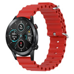 Cinturino per orologio in silicone tinta unita stile oceano da 20 mm, For Honor Watch ES, For Honor MagicWatch2 42mm