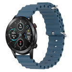 Cinturino per orologio in silicone tinta unita stile oceano da 20 mm, For Honor Watch ES, For Honor MagicWatch2 42mm