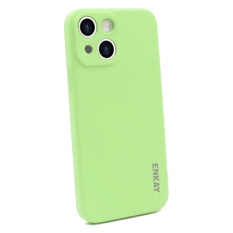 Custodia per telefono morbida antiurto in silicone liquido ENKAY per iPhone 14, For iPhone 14