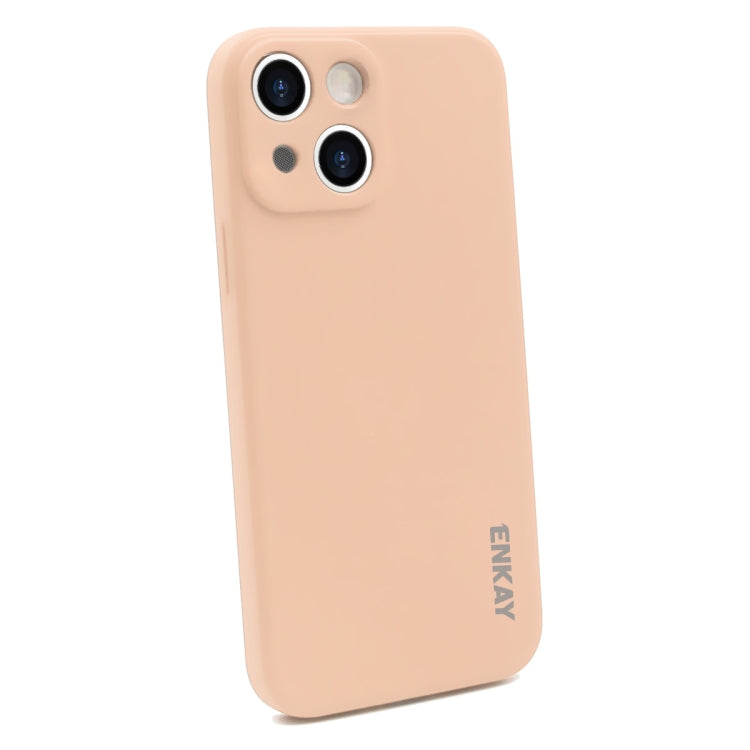 Per iPhone 14 Plus ENKAY Custodia morbida antiurto in silicone liquido, For iPhone 14 Plus