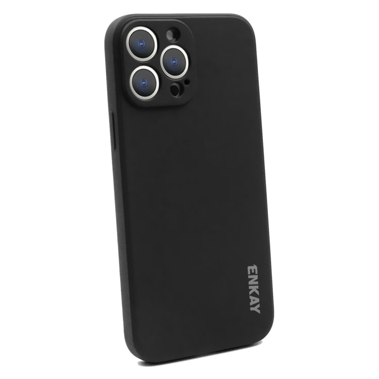 Per iPhone 14 Pro ENKAY Custodia morbida antiurto in silicone liquido, For iPhone 14 Pro