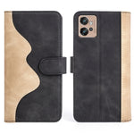 Per Motorola Moto G32 Custodia per cellulare in pelle con cuciture orizzontali, For Motorola Moto G32
