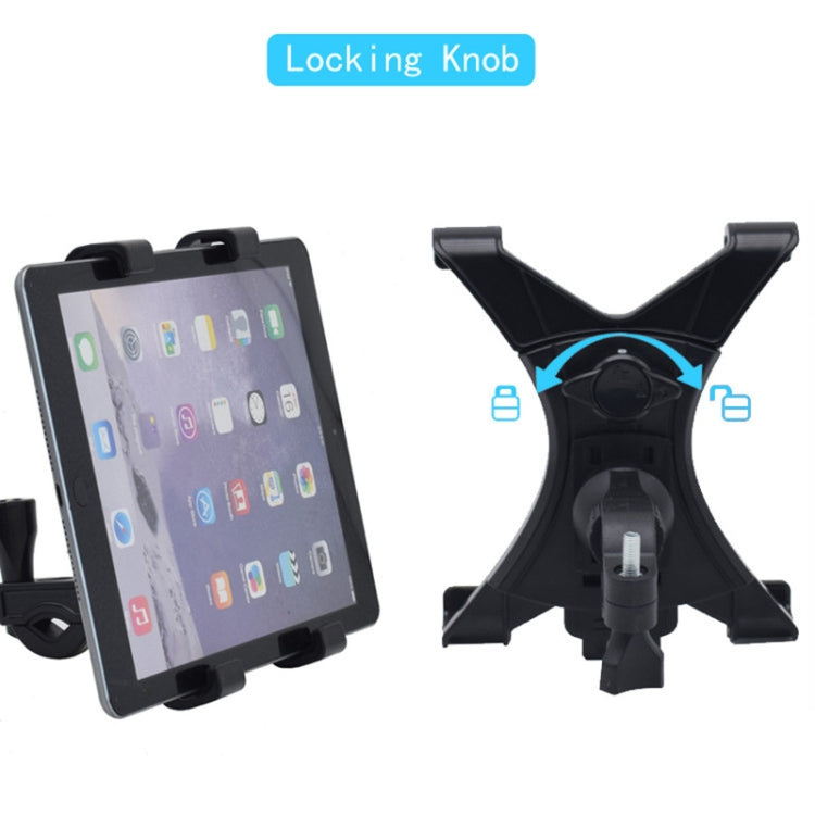 B008 Supporto per tablet regolabile per montaggio su manubrio per bicicletta per moto, B008