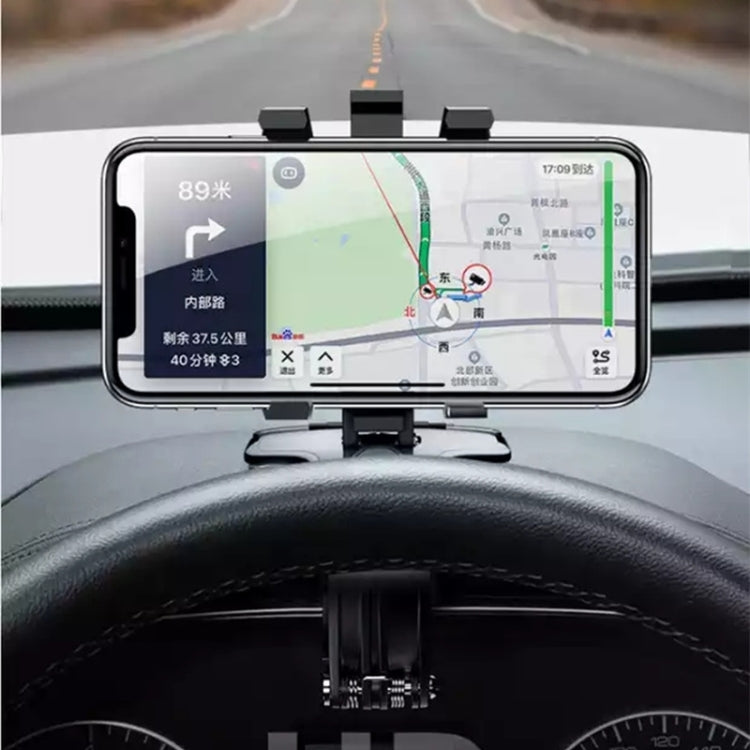 YB001 Supporto per telefono da cruscotto con rotazione di 360 gradi, YB001