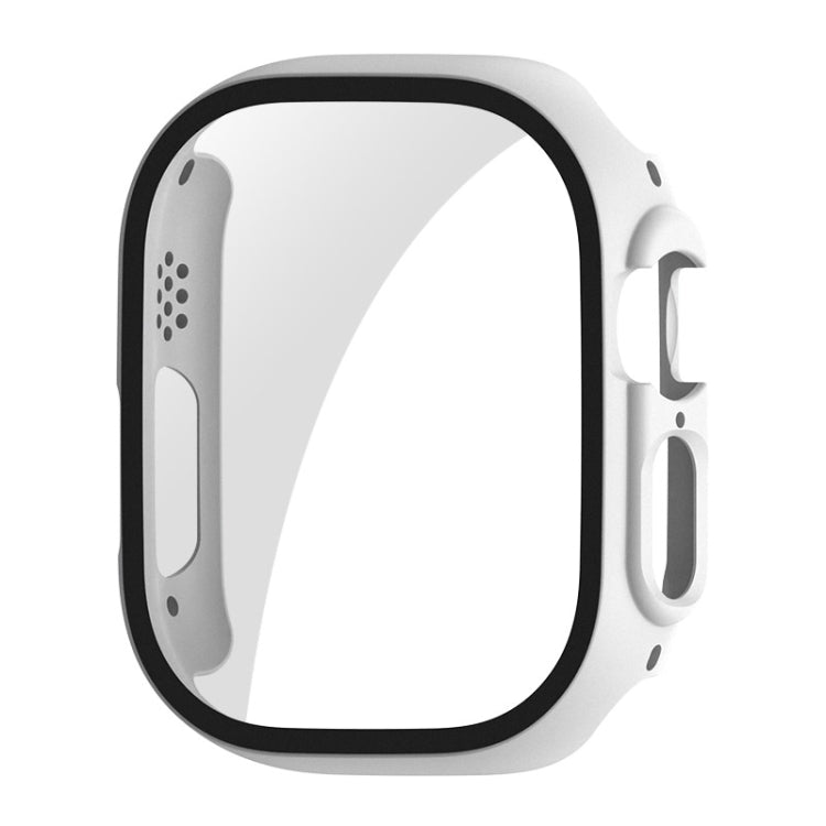 Per Apple Watch Ultra 49mm ENKAY PC Frame 9H Custodia in vetro temperato
