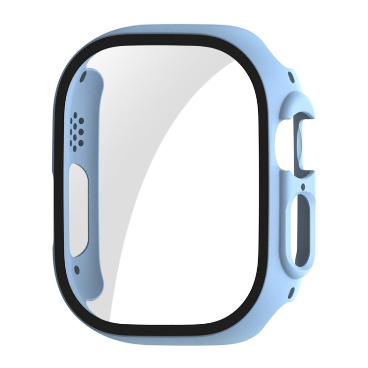 Per Apple Watch Ultra 49mm ENKAY PC Frame 9H Custodia in vetro temperato