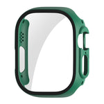 Per Apple Watch Ultra 49mm ENKAY PC Frame 9H Custodia in vetro temperato