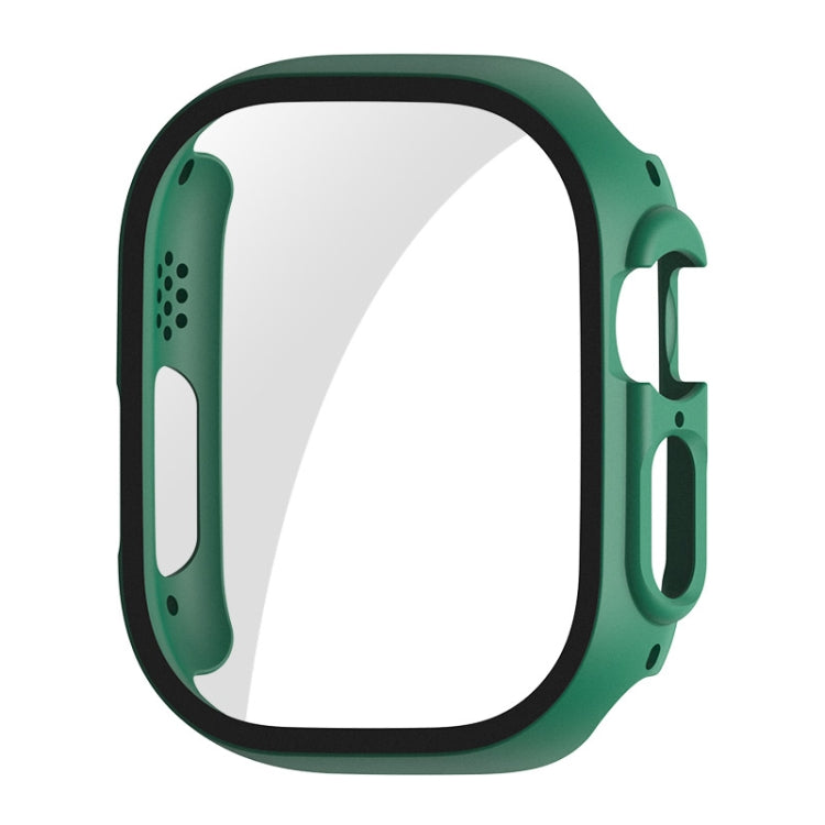 Per Apple Watch Ultra 49mm ENKAY PC Frame 9H Custodia in vetro temperato
