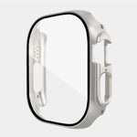 Per Apple Watch Ultra 49mm ENKAY PC Frame 9H Custodia in vetro temperato