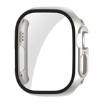 Per Apple Watch Ultra 49mm ENKAY PC Frame 9H Custodia in vetro temperato