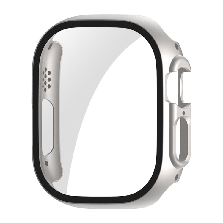 Per Apple Watch Ultra 49mm ENKAY PC Frame 9H Custodia in vetro temperato