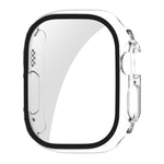 Per Apple Watch Ultra 49mm ENKAY PC Frame 9H Custodia in vetro temperato