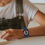 Per Apple Watch Ultra 49mm JUNSUNMAY Custodia in TPU integrata Cinturino elastico regolabile