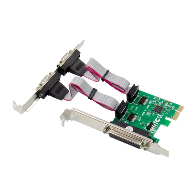 Scheda combinata seriale parallela PCI Express ST317 2S1P con 16550 UART, ST317
