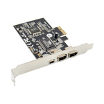 Scheda di acquisizione video ST21 PCI-E X1 FireWire VT6308 1394A 2+1, ST21