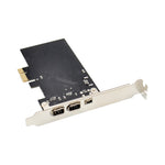 Scheda di acquisizione video ST21 PCI-E X1 FireWire VT6308 1394A 2+1, ST21