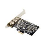 Scheda di acquisizione video ST21 PCI-E X1 FireWire VT6308 1394A 2+1, ST21