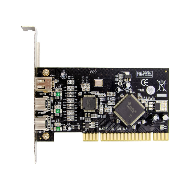 Scheda controller interfaccia PCI IEEE 1394 con chipset TI ST24, ST24