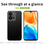Custodia per telefono in TPU ultrasottile serie MOFI Ming, For vivo V25, For vivo iQOO Z6, For Huawei Mate 50 Pro, For Huawei Mate 50 RS