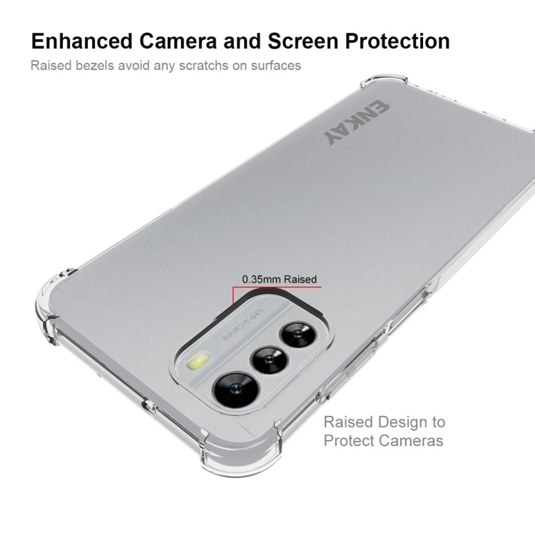 Custodia TPU trasparente per Nokia G60 5G