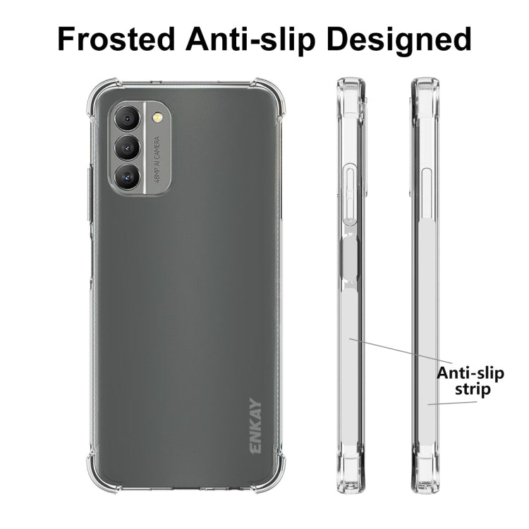 Custodia TPU trasparente per Nokia G400 5G