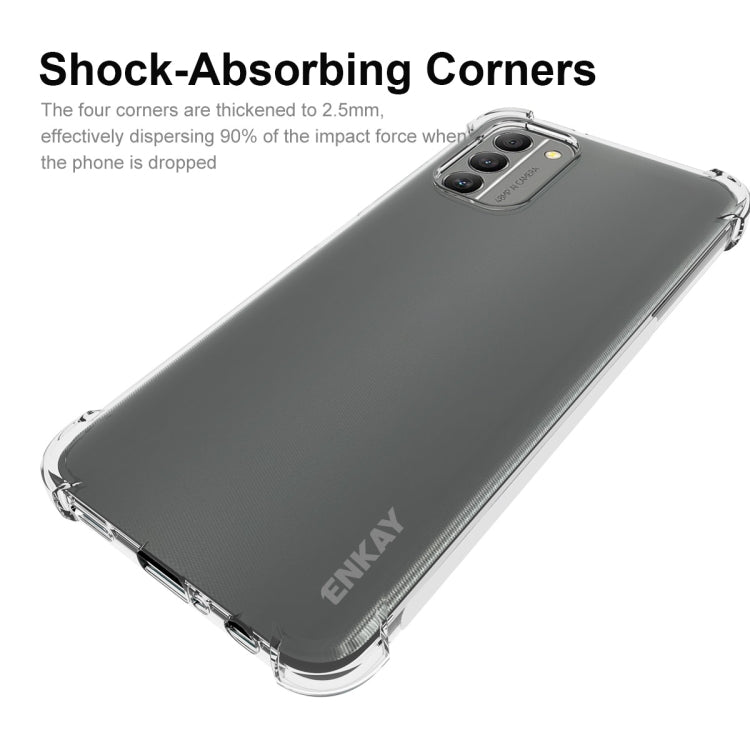 Custodia TPU trasparente per Nokia G400 5G