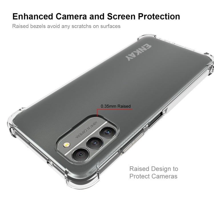 Custodia TPU trasparente per Nokia G400 5G