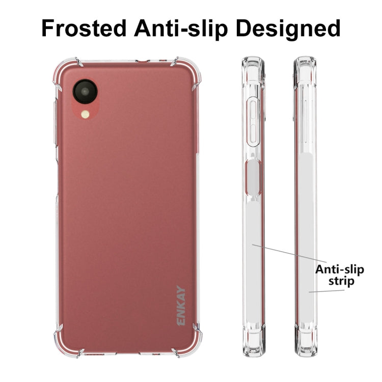 Custodia TPU trasparente per Samsung Galaxy A23e 5G