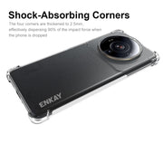 Per Xiaomi 12S Ultra ENKAY Custodia per telefono antiurto in TPU trasparente, For Xiaomi 12S Ultra