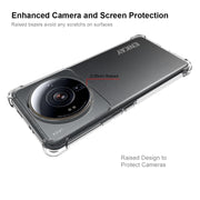 Per Xiaomi 12S Ultra ENKAY Custodia per telefono antiurto in TPU trasparente, For Xiaomi 12S Ultra